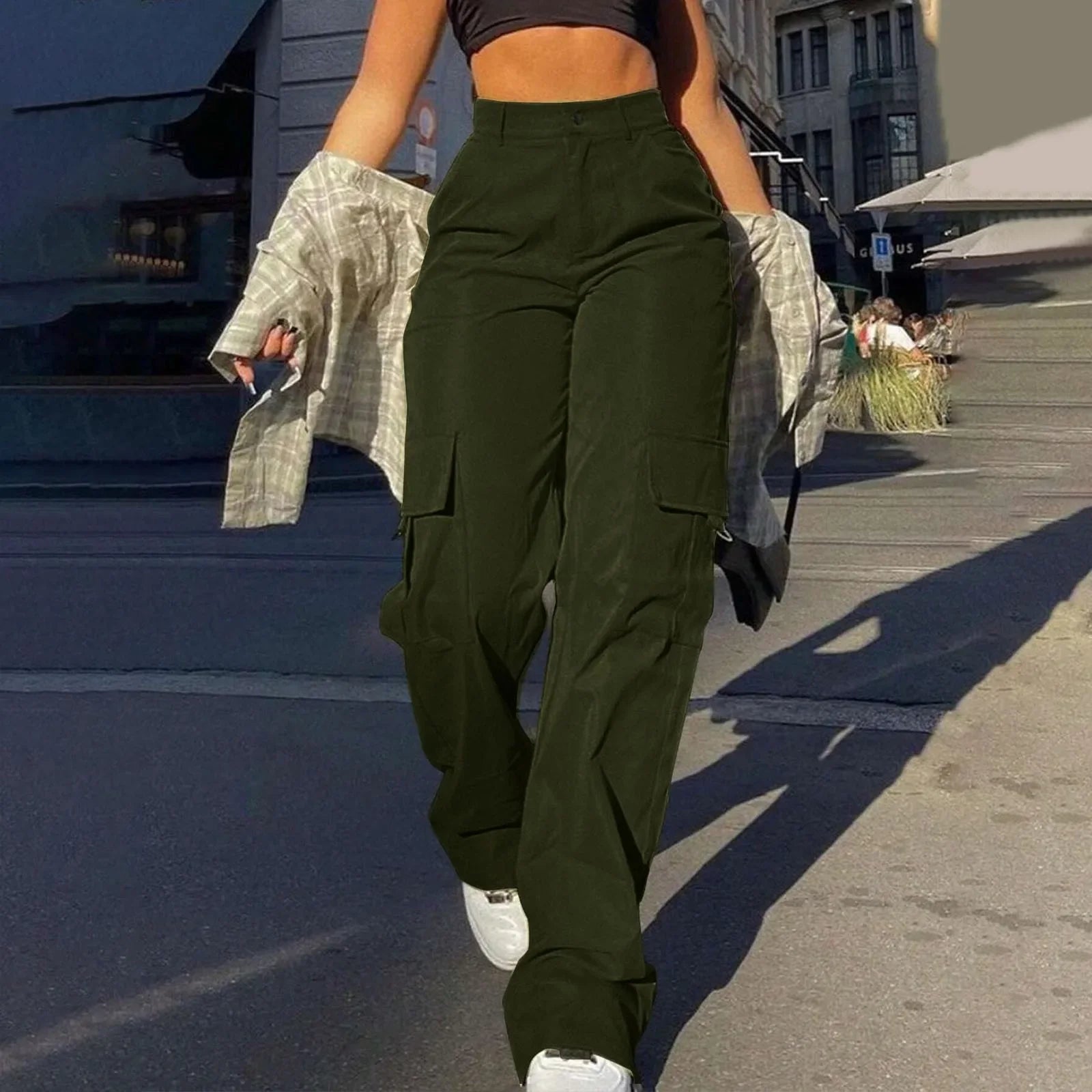 Zyora High - Waisted Linen Trousers - Aries x Rose
