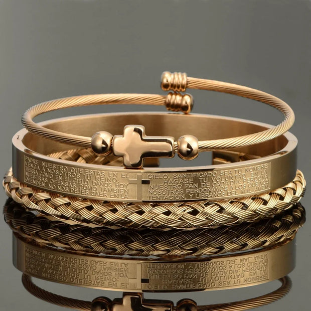 Faithful Trio Bracelet Set