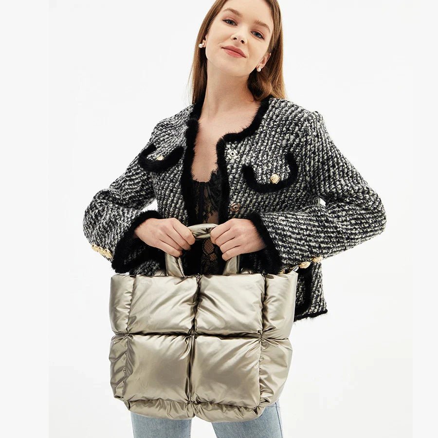 Mila Padded Shoulder Bag - Aries x Rose