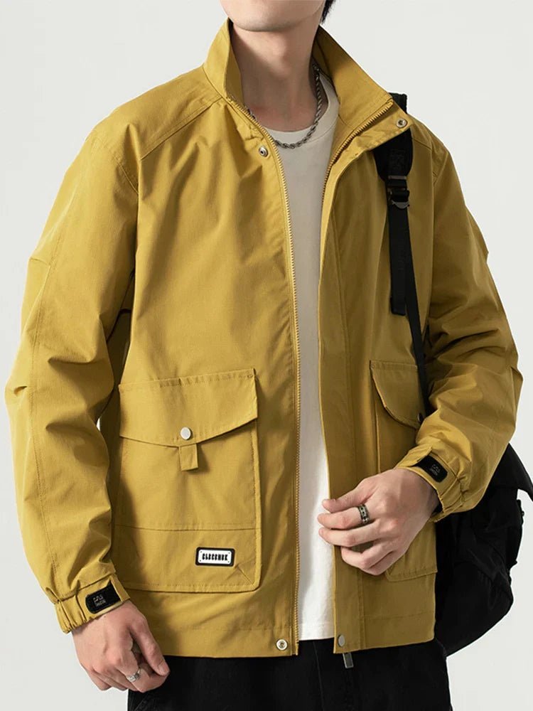 Ardenor Stand Collar Men's Jacket - Aries x Rose