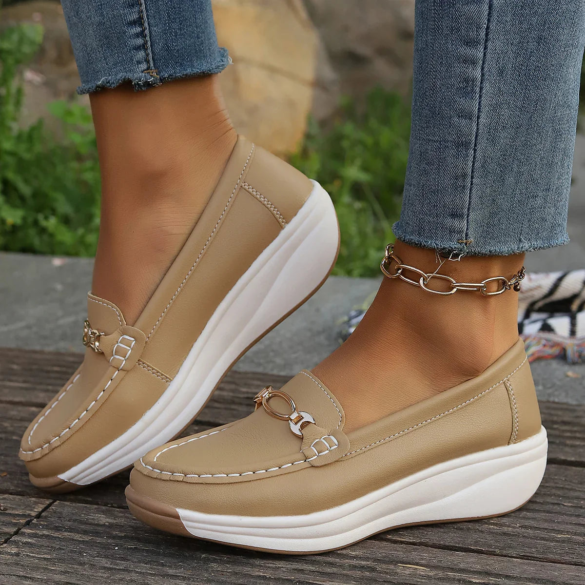 Davia Platform Loafers