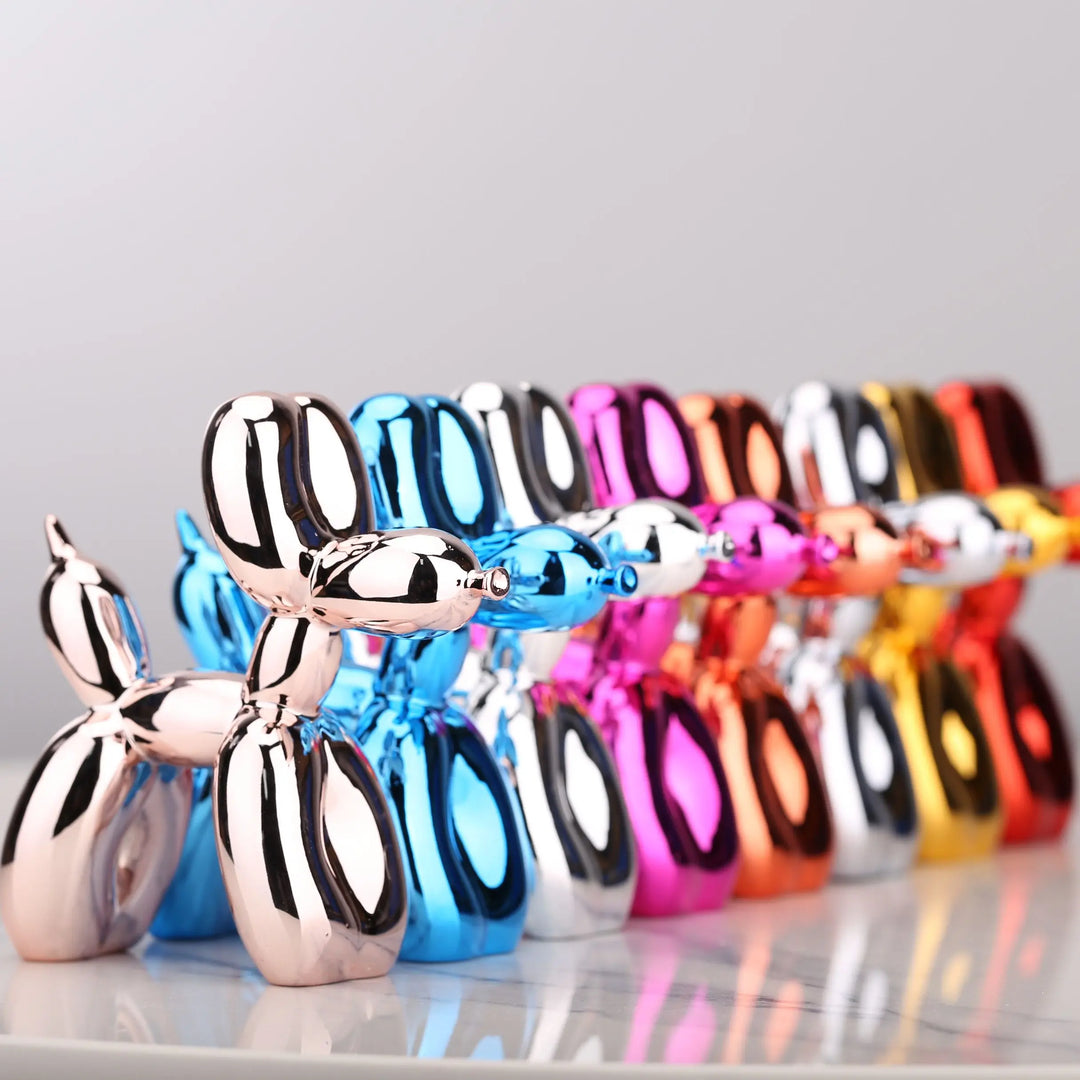 Balloon Dog Statue Figurine