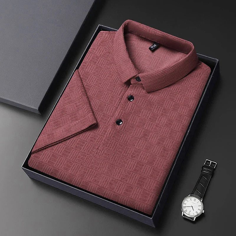 Cambridge Weave Polo - Aries x Rose