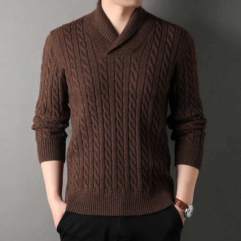 Bryce Cashmere Sweater - Aries x Rose
