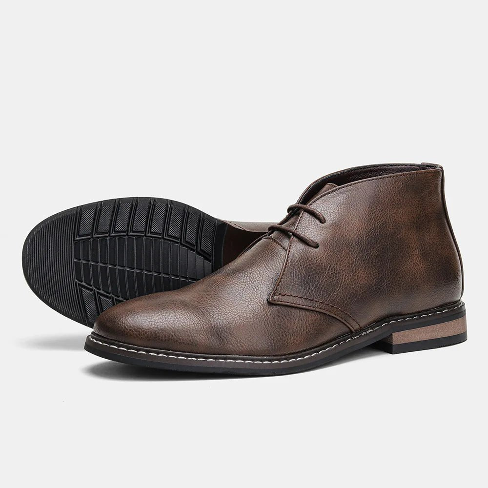 Camden Chukka Leather Boots - Aries x Rose