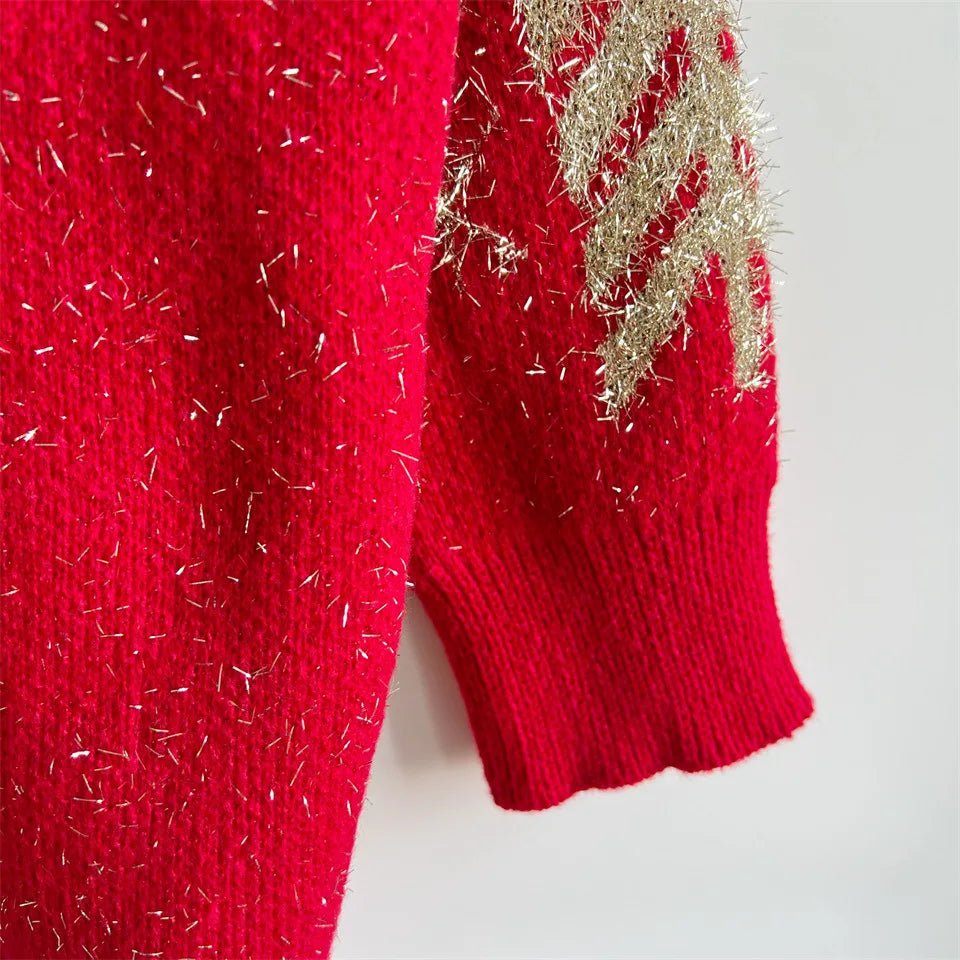 Flake Women's Christmas Sweater - Aries x Rose