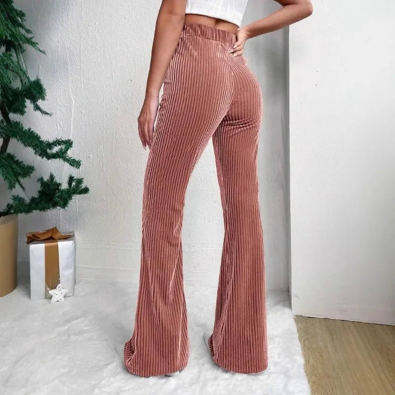 Velmara Velvet Bell Bottoms - Aries x Rose