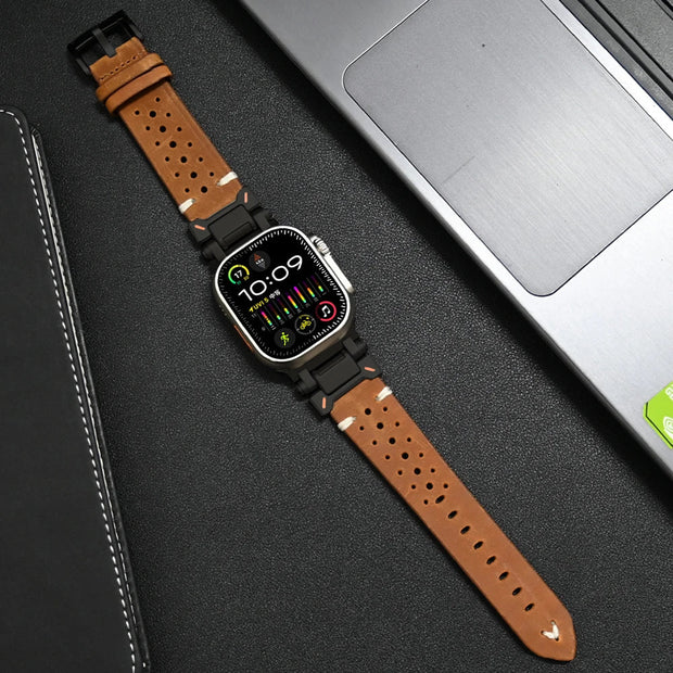 Genuine Leather Apple Watch Band