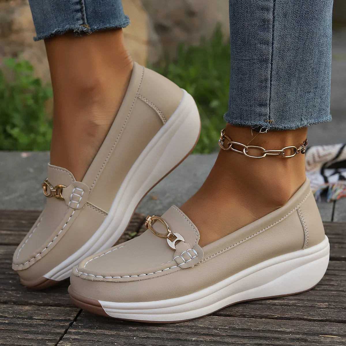 Davia Platform Loafers