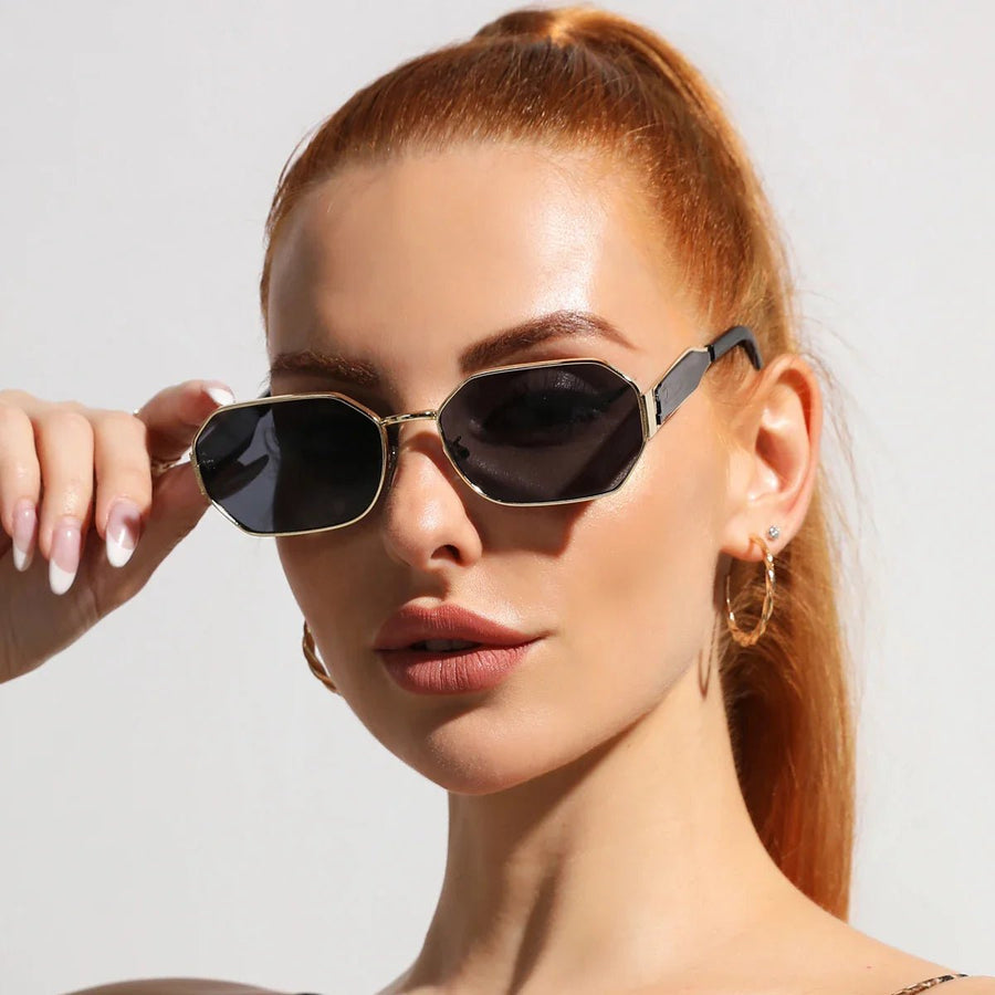 Noir Luxe Sunglasses - Aries x Rose