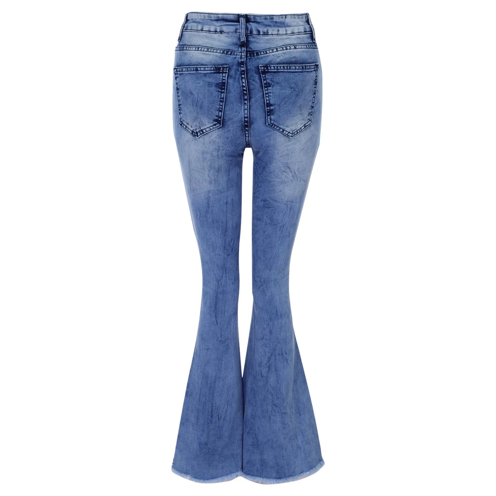 Selvara High - Waist Bell Bottoms - Aries x Rose