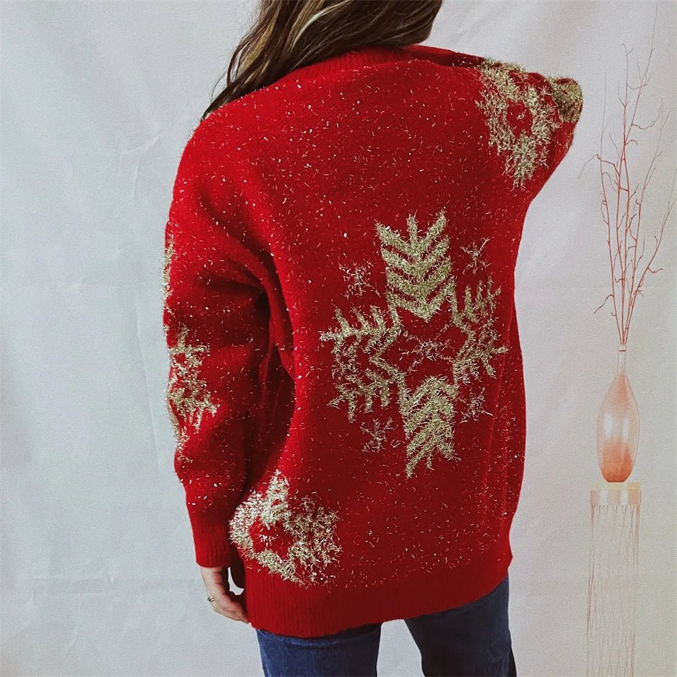 Flake Women's Christmas Sweater - Aries x Rose
