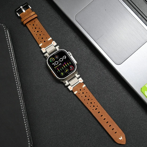 Genuine Leather Apple Watch Band