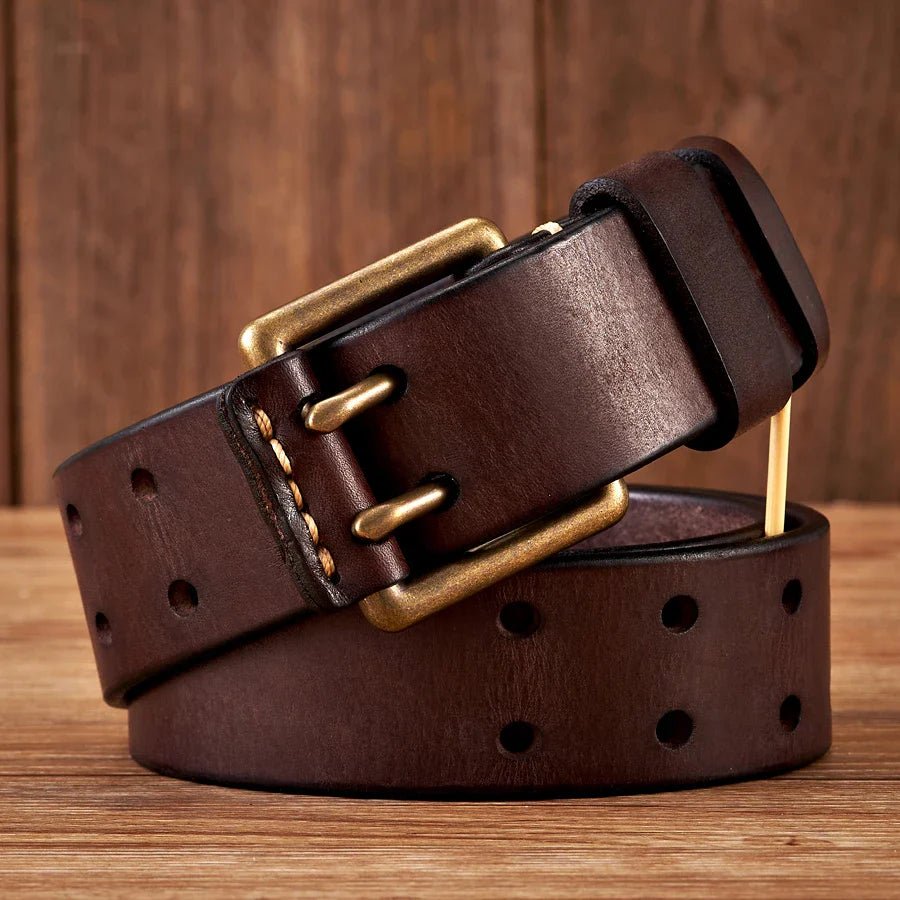 Brunel Leather Belt - Aries x Rose