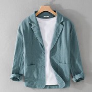 Beaumont Men's Linen Blazer