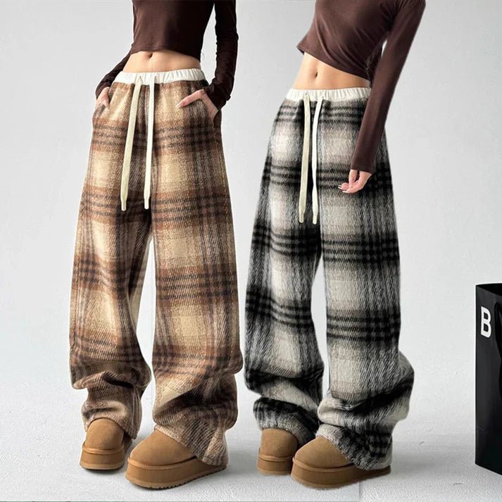 Axton Plaid Sweatpants - Aries x Rose