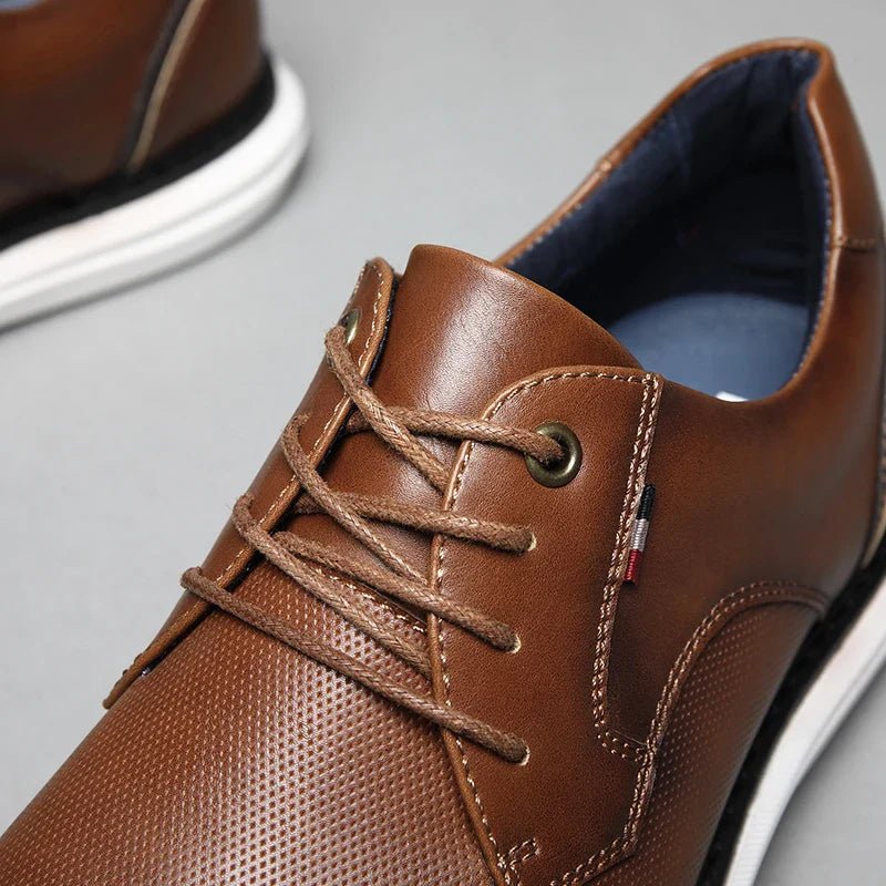 Van Cortlandt Leather Shoes - Aries x Rose