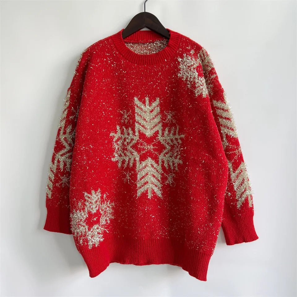 Flake Women's Christmas Sweater - Aries x Rose