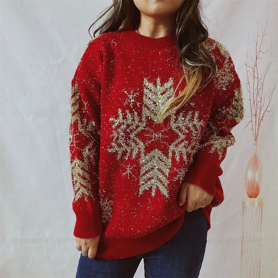 Flake Women's Christmas Sweater - Aries x Rose