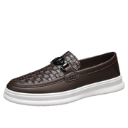 Lorenzo Bernini Leather Loafers