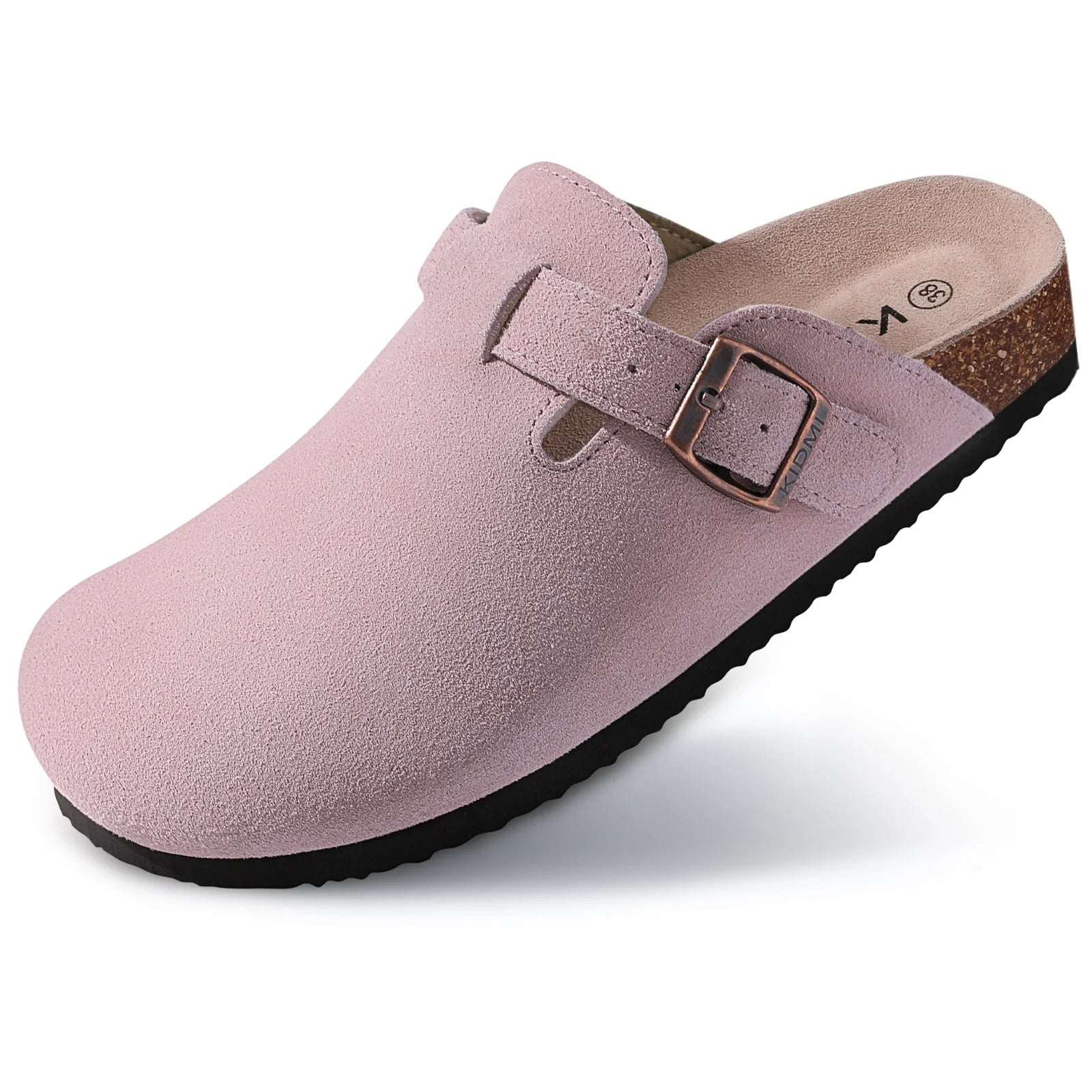 Lavoris Suede Cork Mules - Aries x Rose