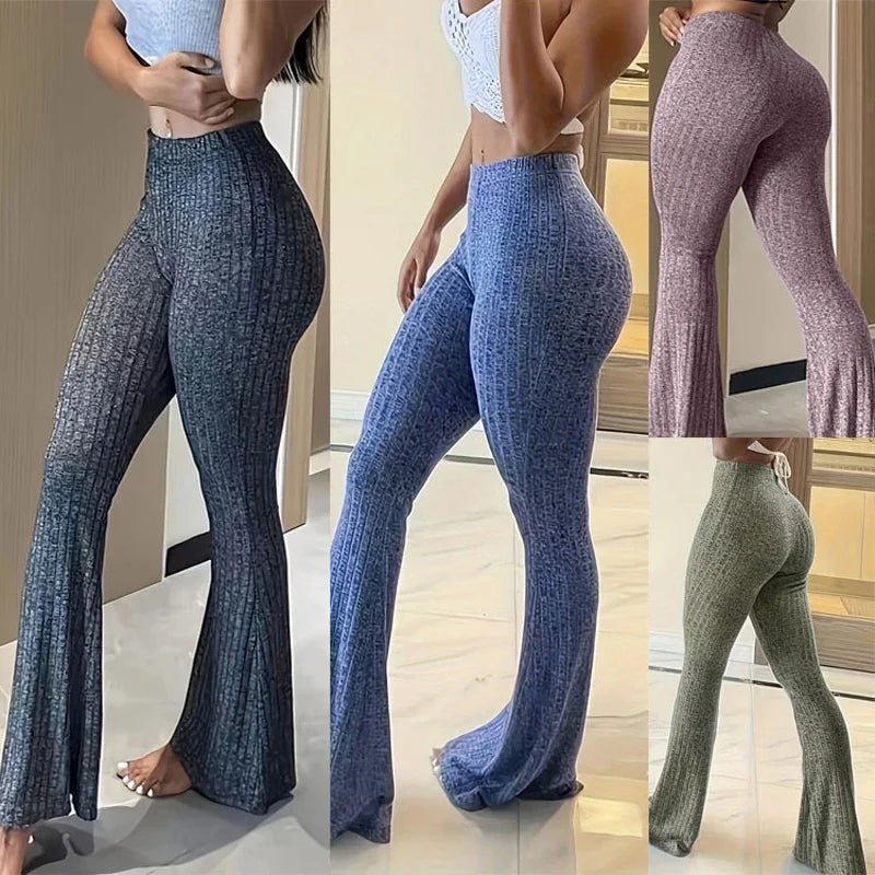 Veyna High - Waist Bell Bottoms - Aries x Rose