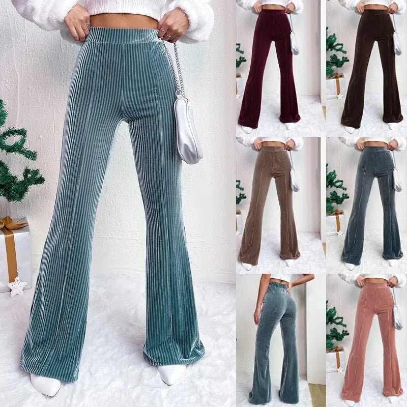 Velmara Velvet Bell Bottoms - Aries x Rose