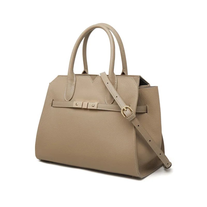 Mirelle Top - Grain Leather Handbag - Aries x Rose