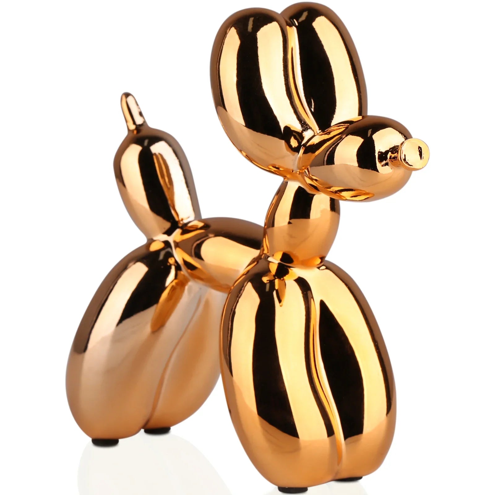Balloon Dog Statue Figurine - Aries x Rose