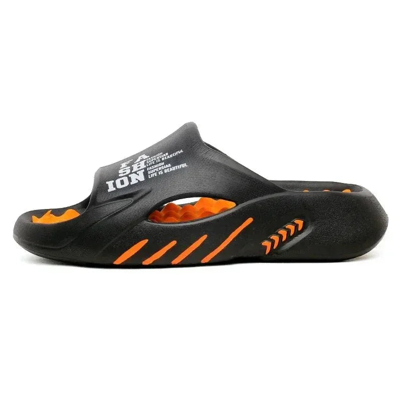 Zayno Men’s Massage Sole Recovery Slides - Aries x Rose