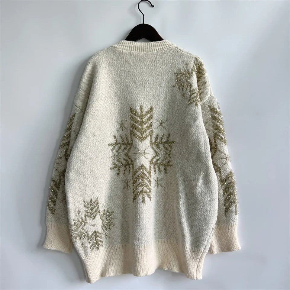 Flake Women's Christmas Sweater - Aries x Rose