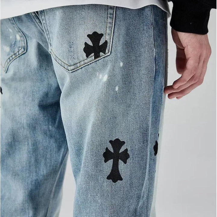 Crossbone Retro Jeans
