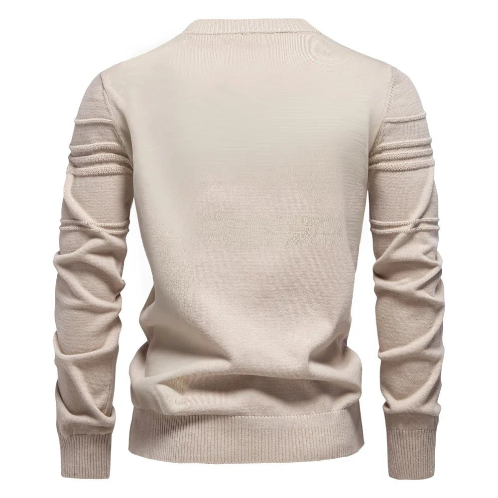 Strivon Striped Knit Sweater - Aries x Rose