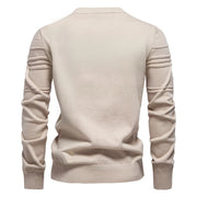 Strivon Striped Knit Sweater