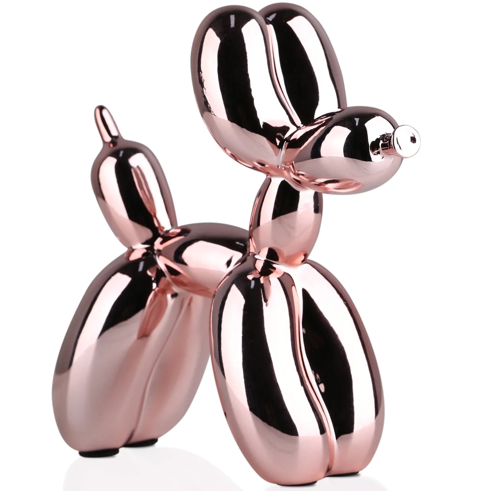 Balloon Dog Statue Figurine - Aries x Rose