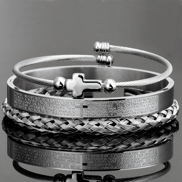 Faithful Trio Bracelet Set