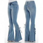 Zayden Lace-Up Bell Bottoms