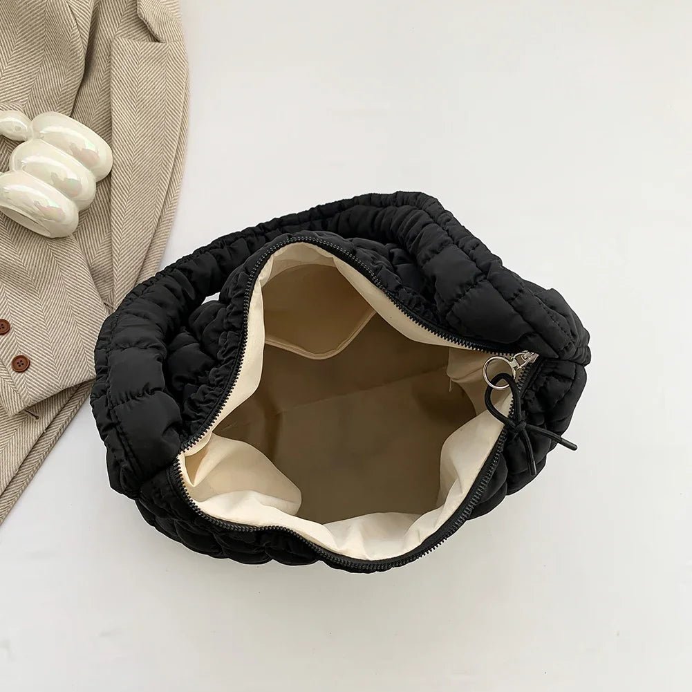 Quilvia Puffer Shoulder Bag - Aries x Rose
