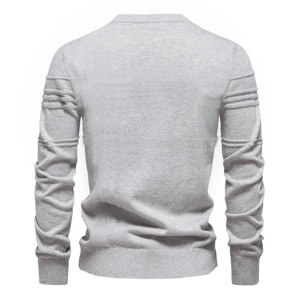 Strivon Striped Knit Sweater - Aries x Rose