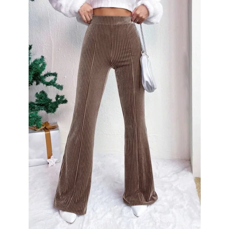 Velmara Velvet Bell Bottoms - Aries x Rose