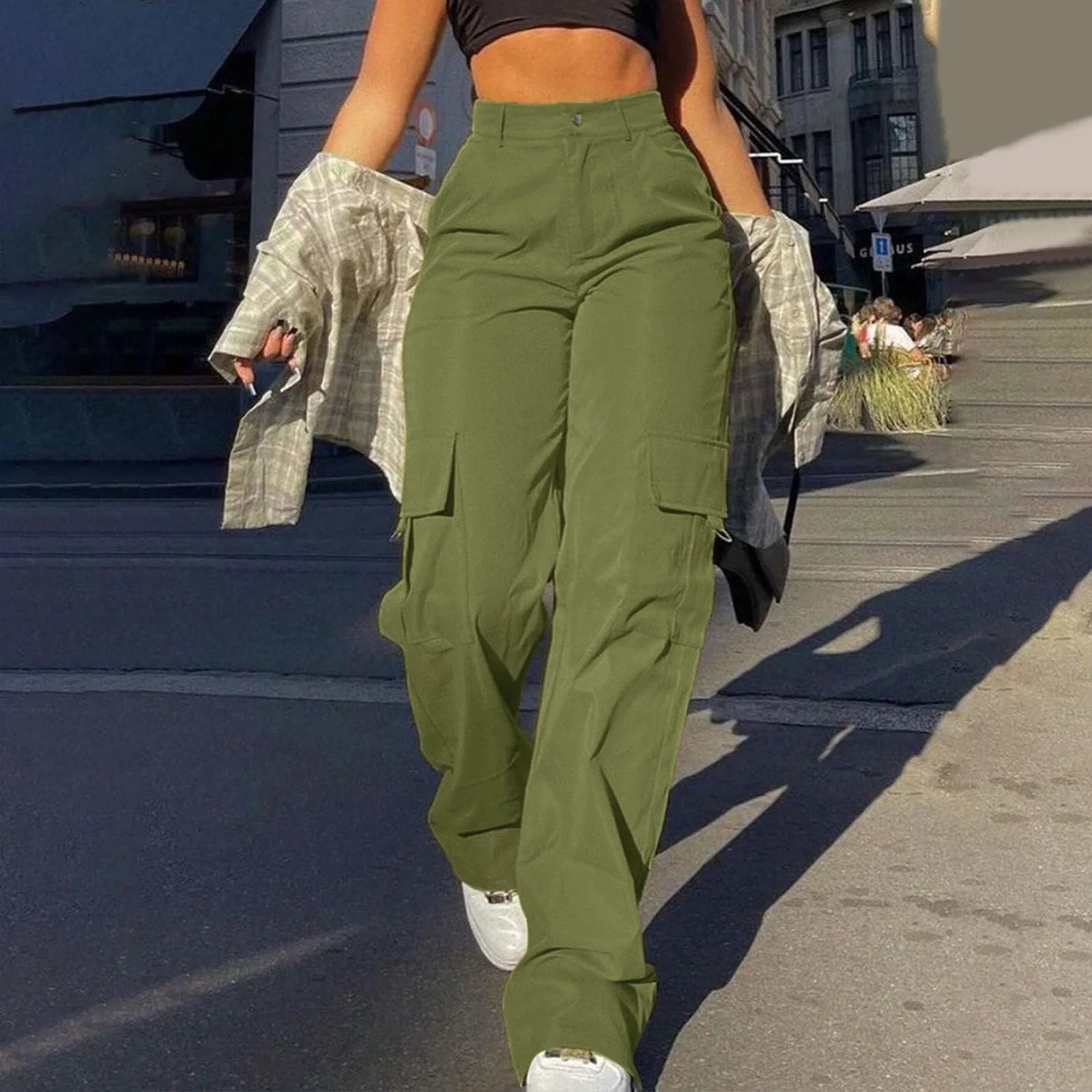Zyora High - Waisted Linen Trousers - Aries x Rose
