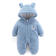SnuggleBear™ Plush Baby Romper