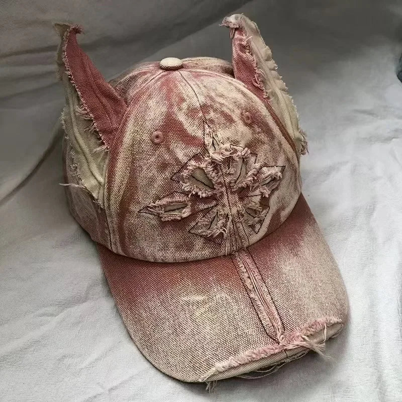 Rogue Ripped Denim  Cap