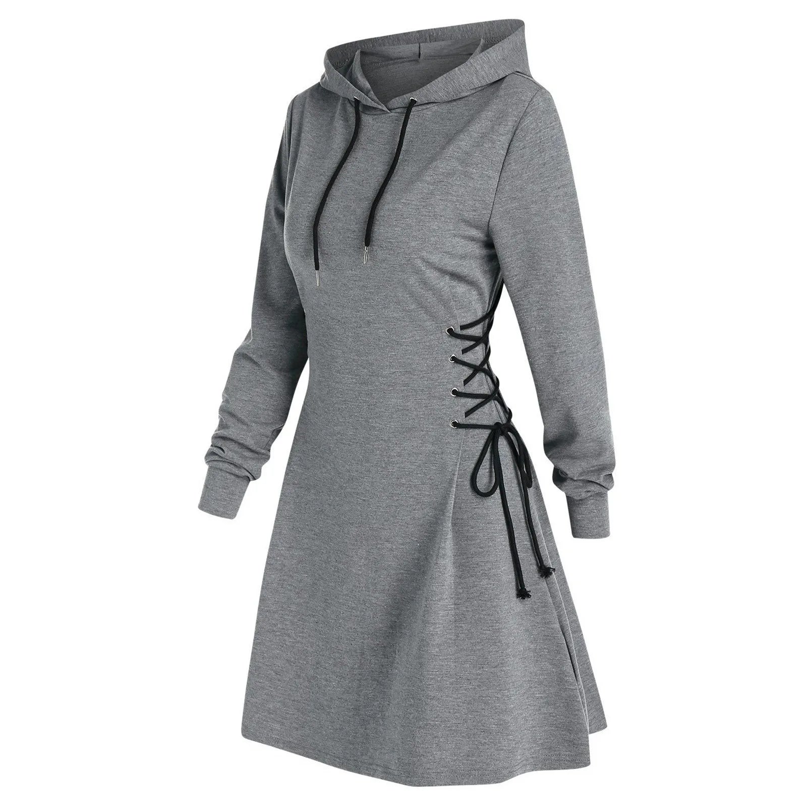 Lacevia Hoodie Dress - Aries x Rose