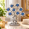 Silver Ganesha Evil Eye Tree