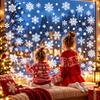 Winter Snowflake Window Clings