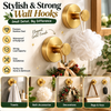 Gold Adhesive Wall Hooks