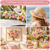 100pcs Mini Artificial Flowers for DIY Crafts