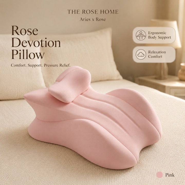 Rose Devotion Pillow