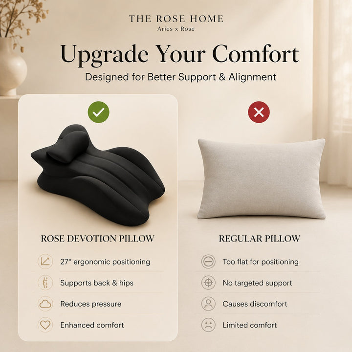 Rose Devotion Pillow